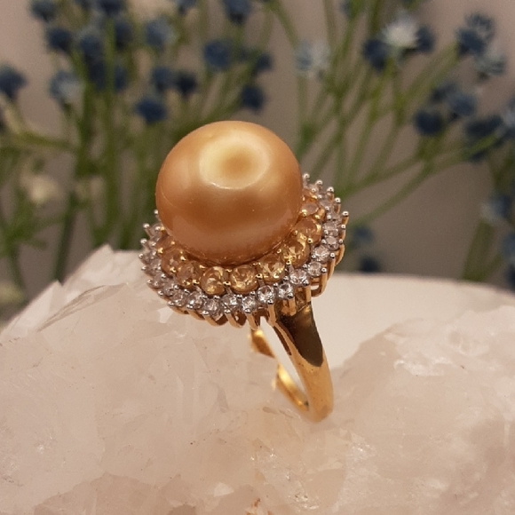 925 South Sea Pearl Ring.